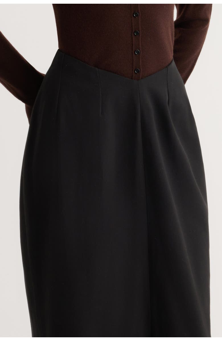 Modern Citizen Coye V-Waist Pencil Skirt, Alternate, color, Black