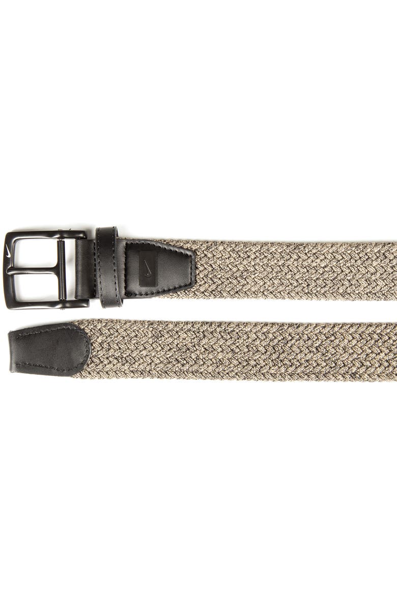 Nike Woven Stretch Belt, Alternate, color, Khaki