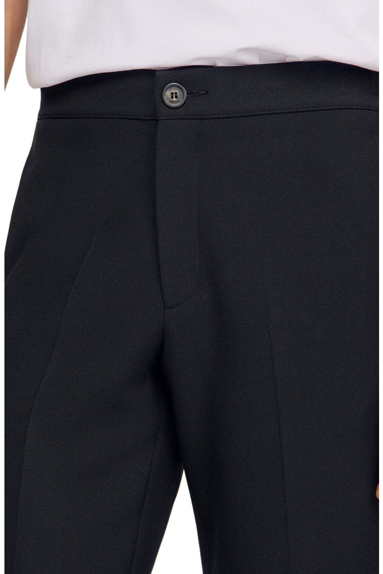 Jersey trousers, Alternate, color, Black