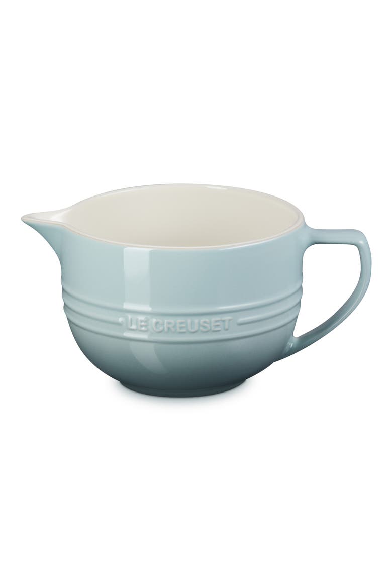 Signature Stoneware Batter Bowl, Main, color, SEA SALT