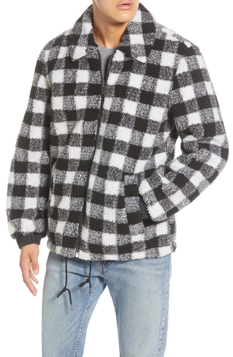 UGG<sup>®</sup> UGG Mace Water Resistant Reversible Jacket, Alternate, color,