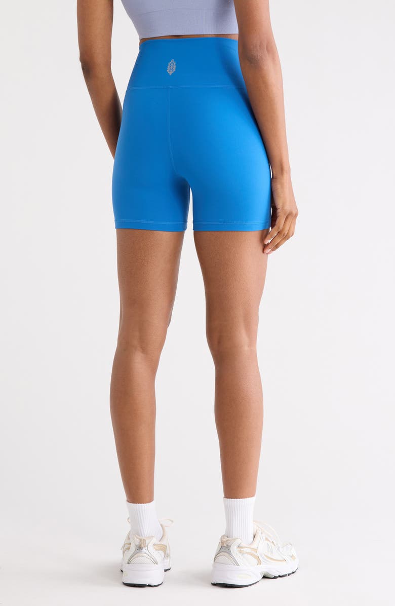 Free People FP Movement Never Better Bike Shorts, Alternate, color, Sky