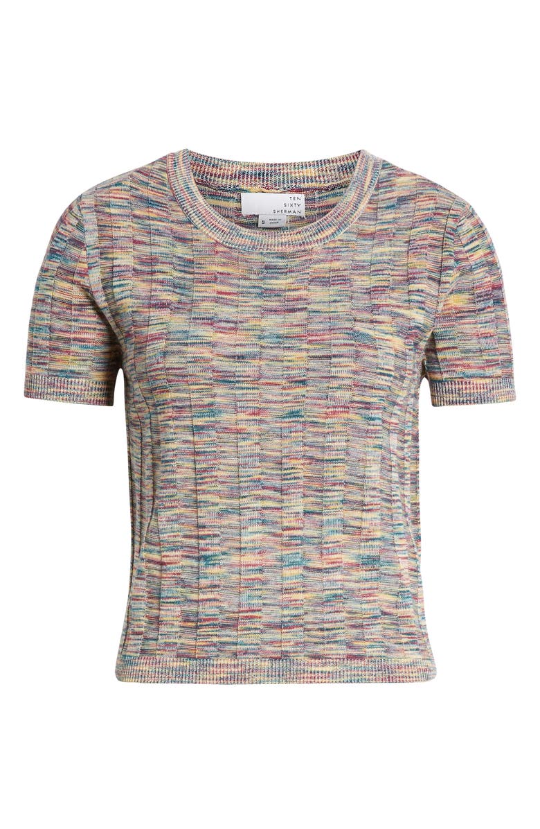 Ten Sixty Sherman Space Dye Crop Sweater, Alternate, color, 