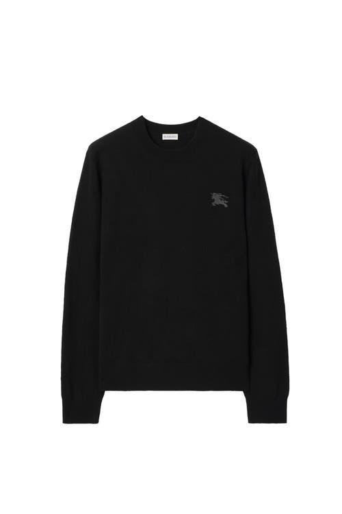 Burberry Wool Sweater In Black