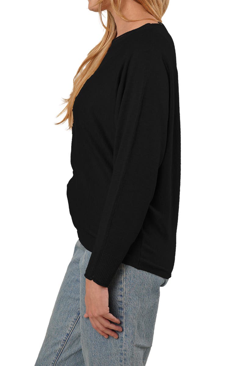 CYRUS Dolman Sleeve Sweater, Alternate, color, Black