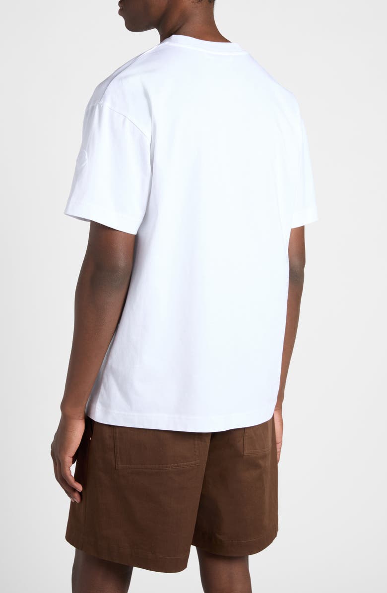 Moncler Cockerel Logo Cotton Graphic T-Shirt, Alternate, color, 