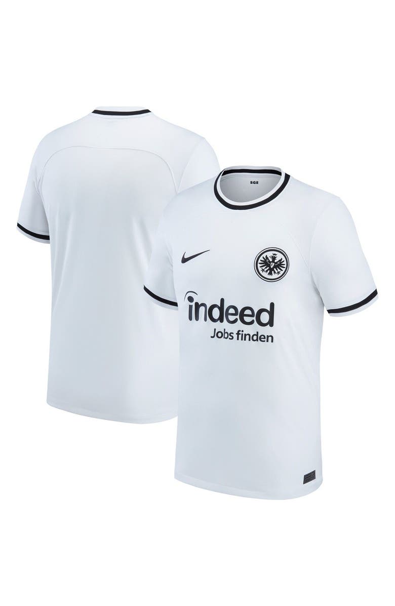 Nike Men's Nike White Eintracht Frankfurt 2022/23 Home Replica Blank Jersey, Main, color, 