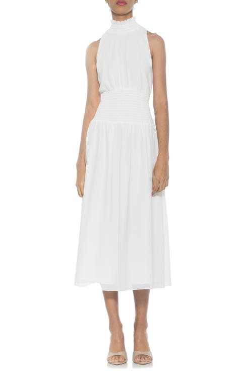 Landry Sleeveless Fit & Flare Midi Dress