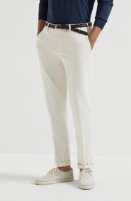 Brunello Cucinelli Comfort gabardine trousers