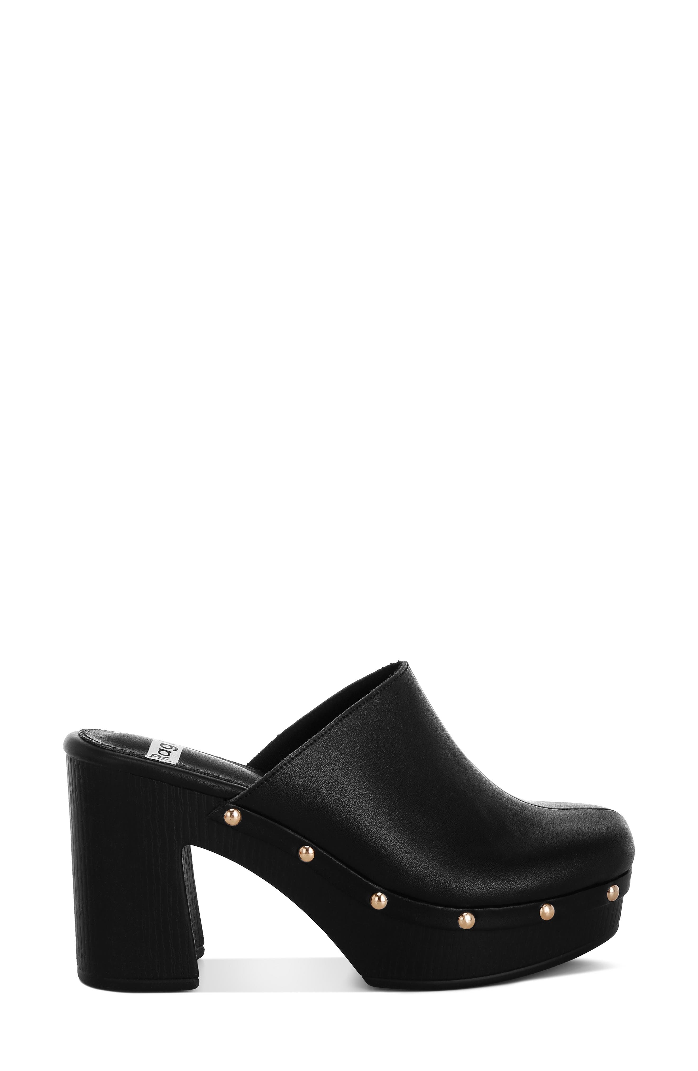 Rag & Co Benji Block Heel Platform Clog, Alternate, color, 