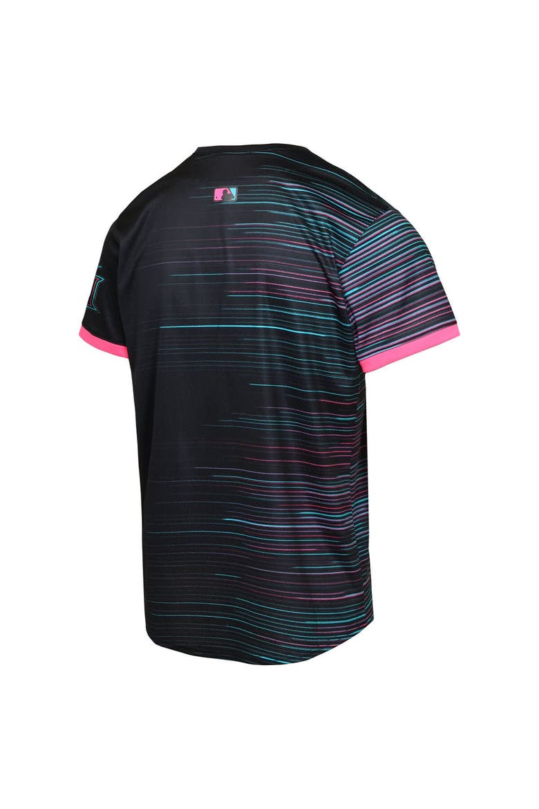 Youth Black Miami Marlins 2025 City Connect Limited Jersey, Alternate, color, Black