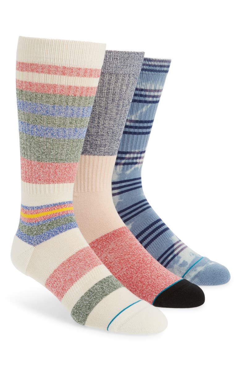 Stance Munga 3-Pack Socks, Main, color, 