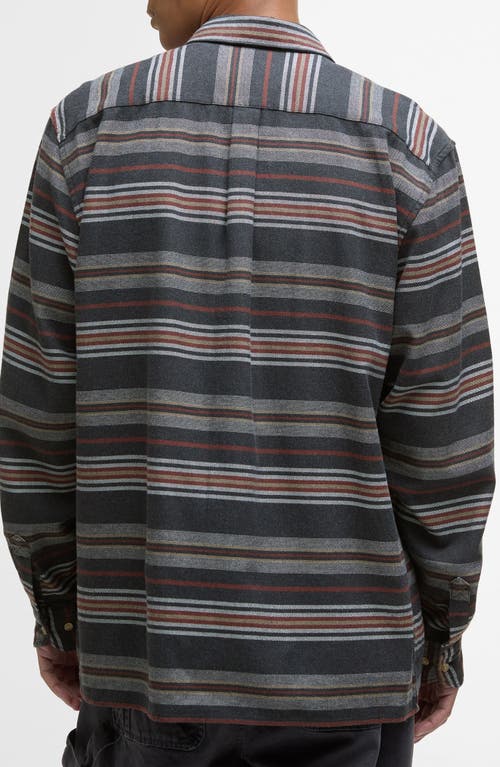 Barbour Bowscale Blanket Stripe Cotton Button-up Shirt In Multi