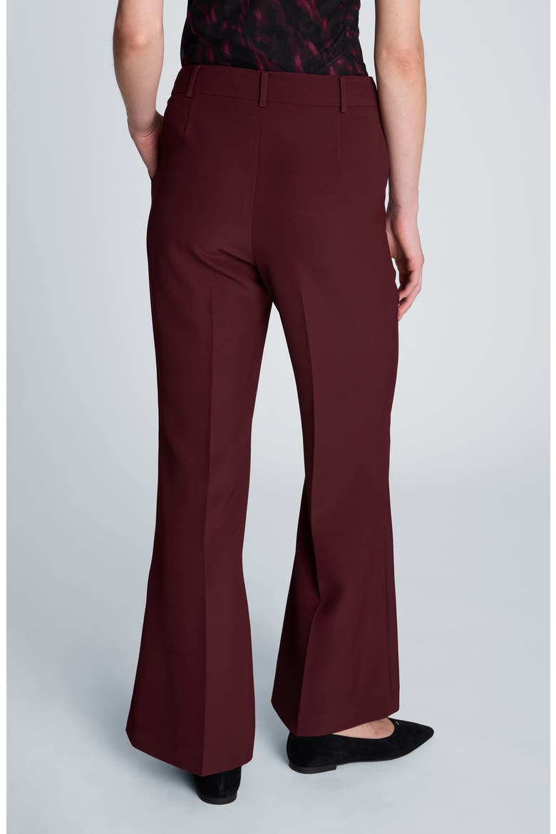 Flare Mid Rise Pants, Alternate, color, SUGAR BEET