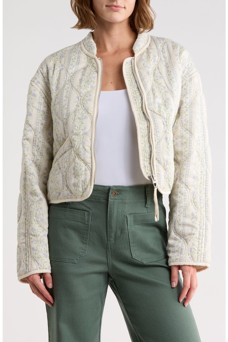 Quilted Jacket, Main, color, MATCH MAKER