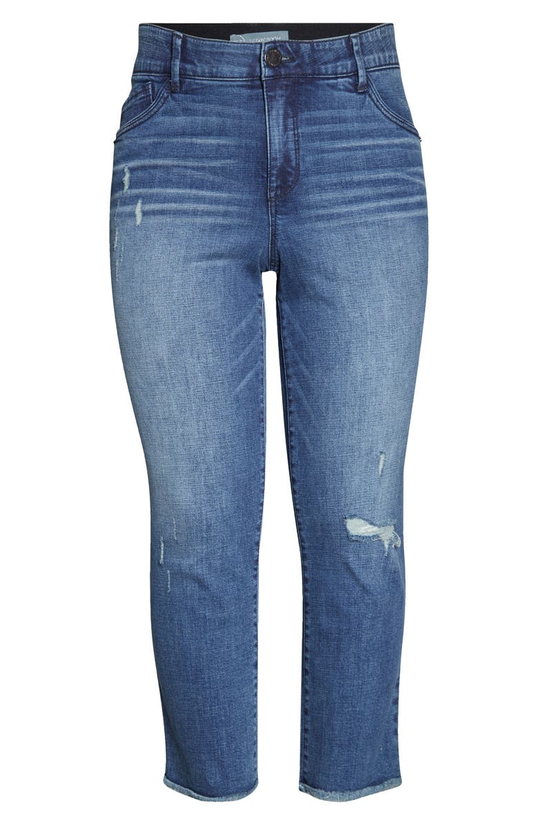 Wit & Wisdom 'Ab'Solution Stretch Skinny Crop Jeans, Alternate, color,