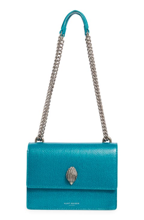 Shoreditch Snakeskin Embossed Leather Crossbody Bag