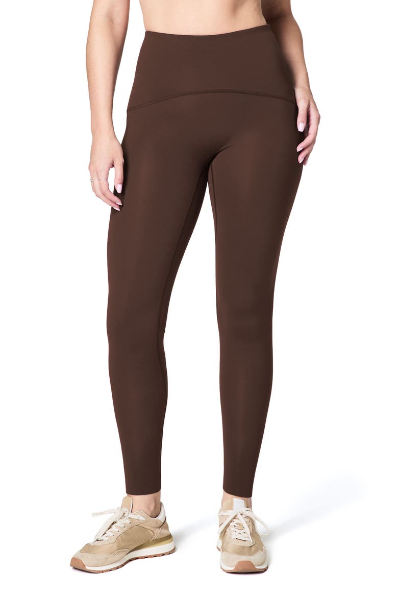 SPANXshape™ Booty Boost® Full Length Leggings, Main, color, ESPRESSO