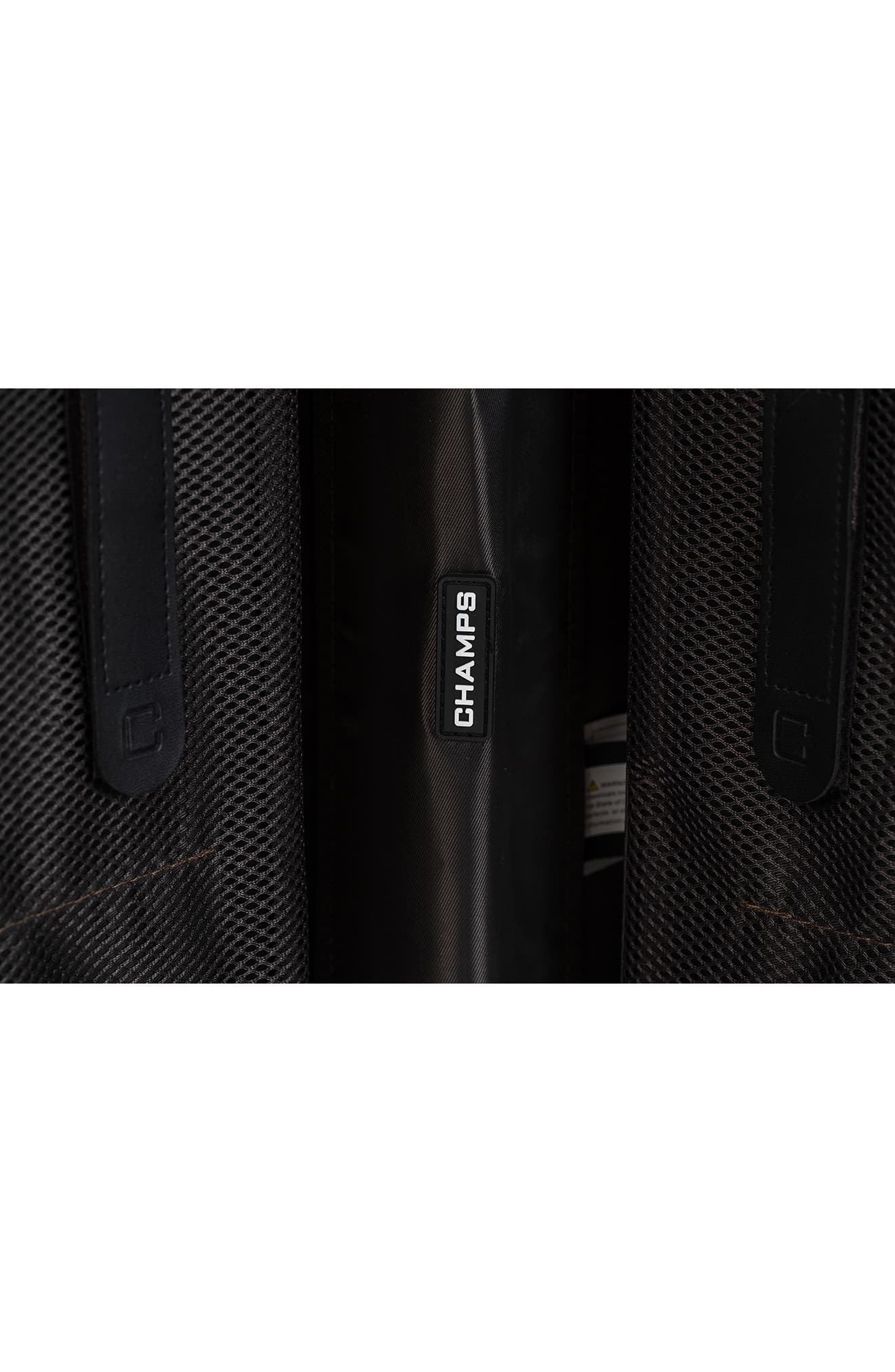 CHAMPS Aluminum Hardside Spinner Suitcase Carry-On, Alternate, color, Rose Gold