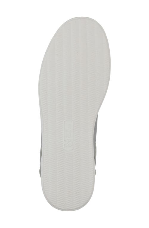 White Mountain Footwear Uniform Sneaker In Silver Smooth