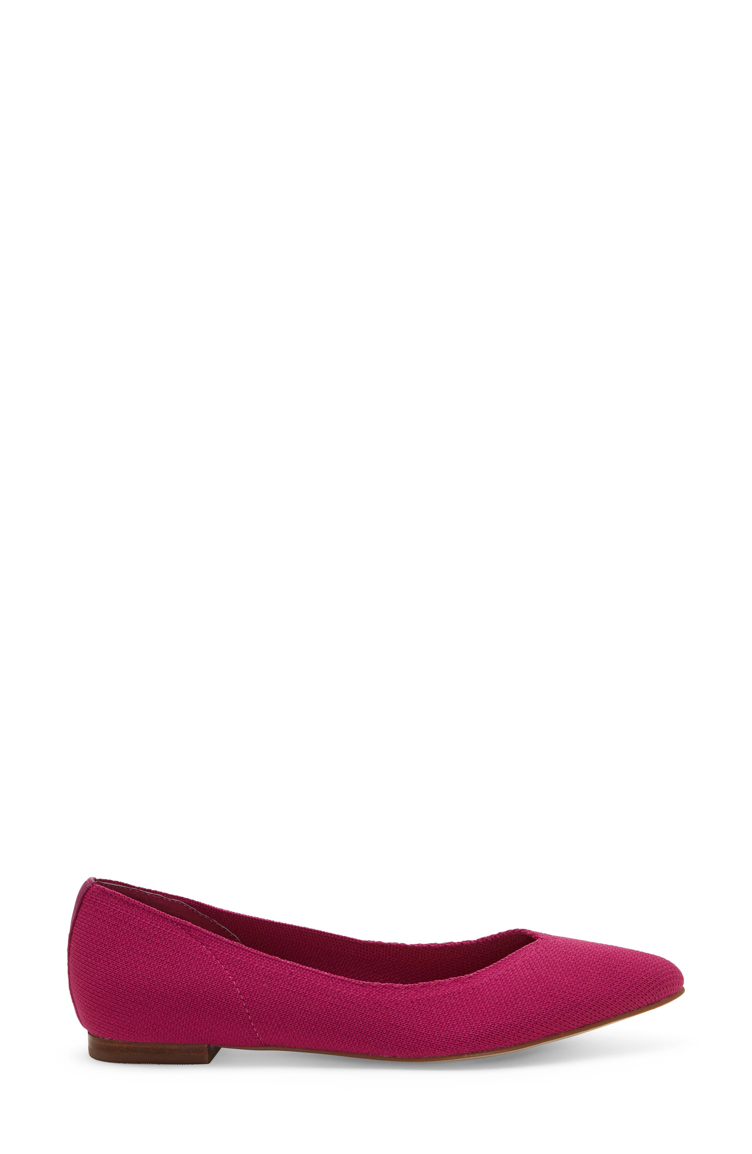 Julia Knit Flat, Alternate, color, FUCHSIA FEST KNIT