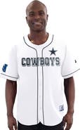 STARTER Men's G-III Sports by Carl Banks  White Dallas Cowboys Relay Baseball Jersey