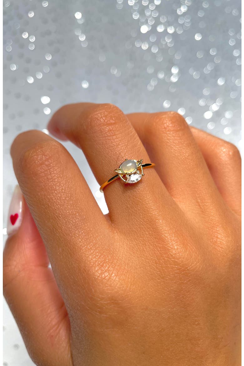 Star Wars Grogu Ring, Alternate, color, GOLD