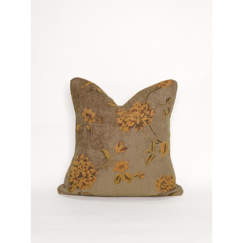 Twenty Third By Deanne Charlotte Tapestry Pillow In Sand