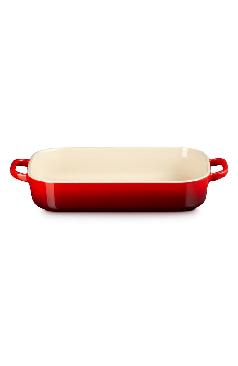 Le Creuset 3 1/2 Quart Stoneware Casserole & Platter Lid, Alternate, color, Cerise