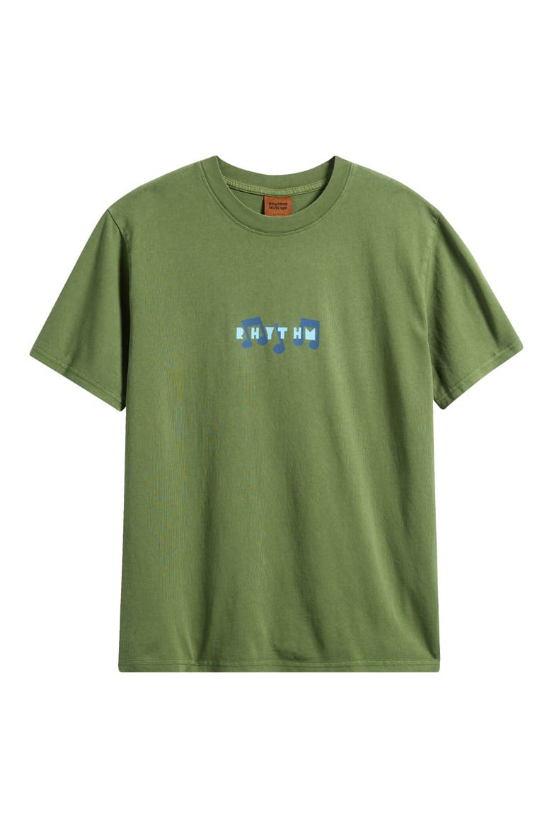 Radio Sounds Vintage Graphic Tee, Alternate, color, DILL
