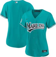 Nike Women's Nike Teal Miami Marlins Alternate Stadium Jersey