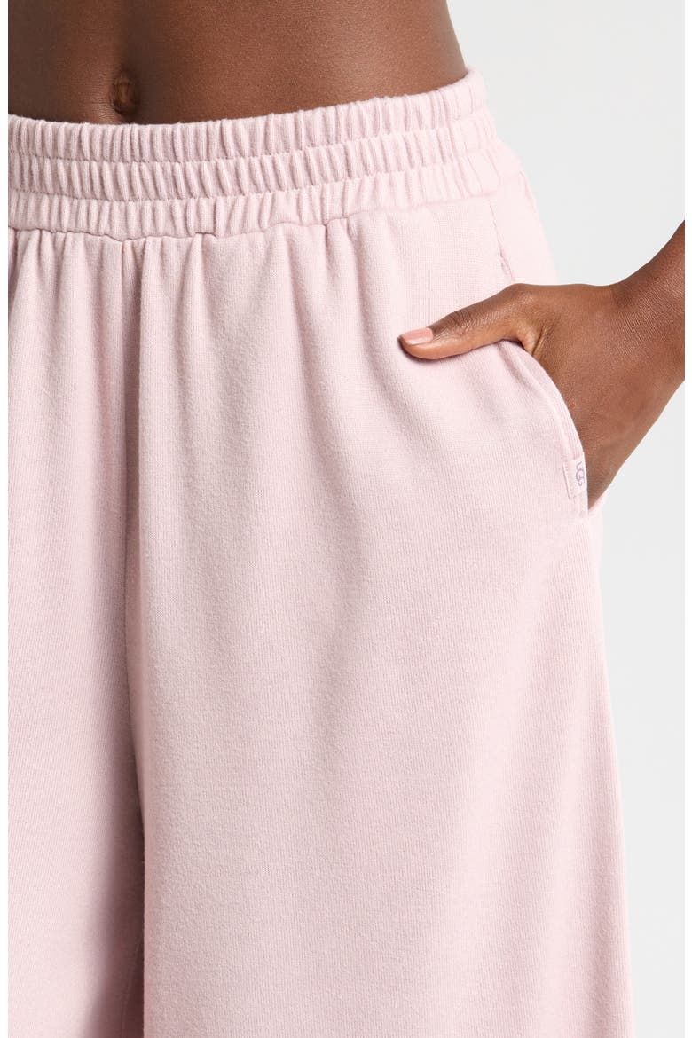 Holsey Wide Leg Lounge Pants, Alternate, color, ASHEN ROSE