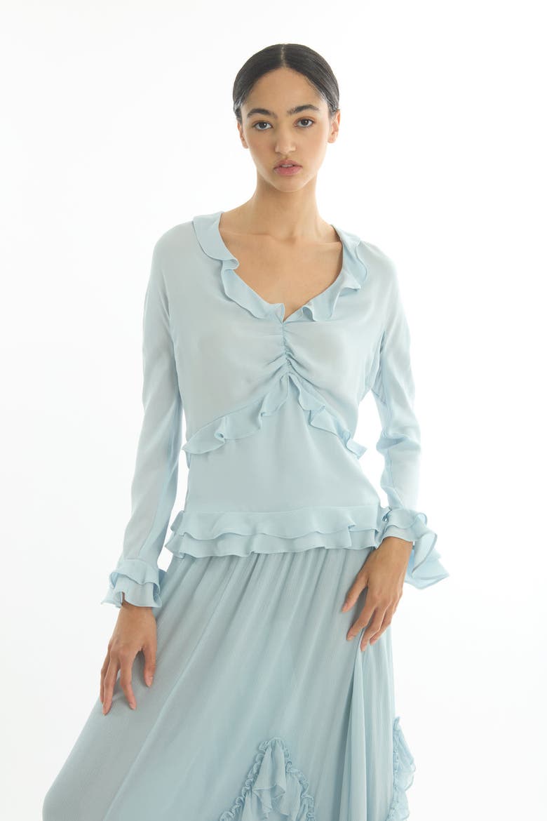 Elma Skirt, Alternate, color, Cloud Blue