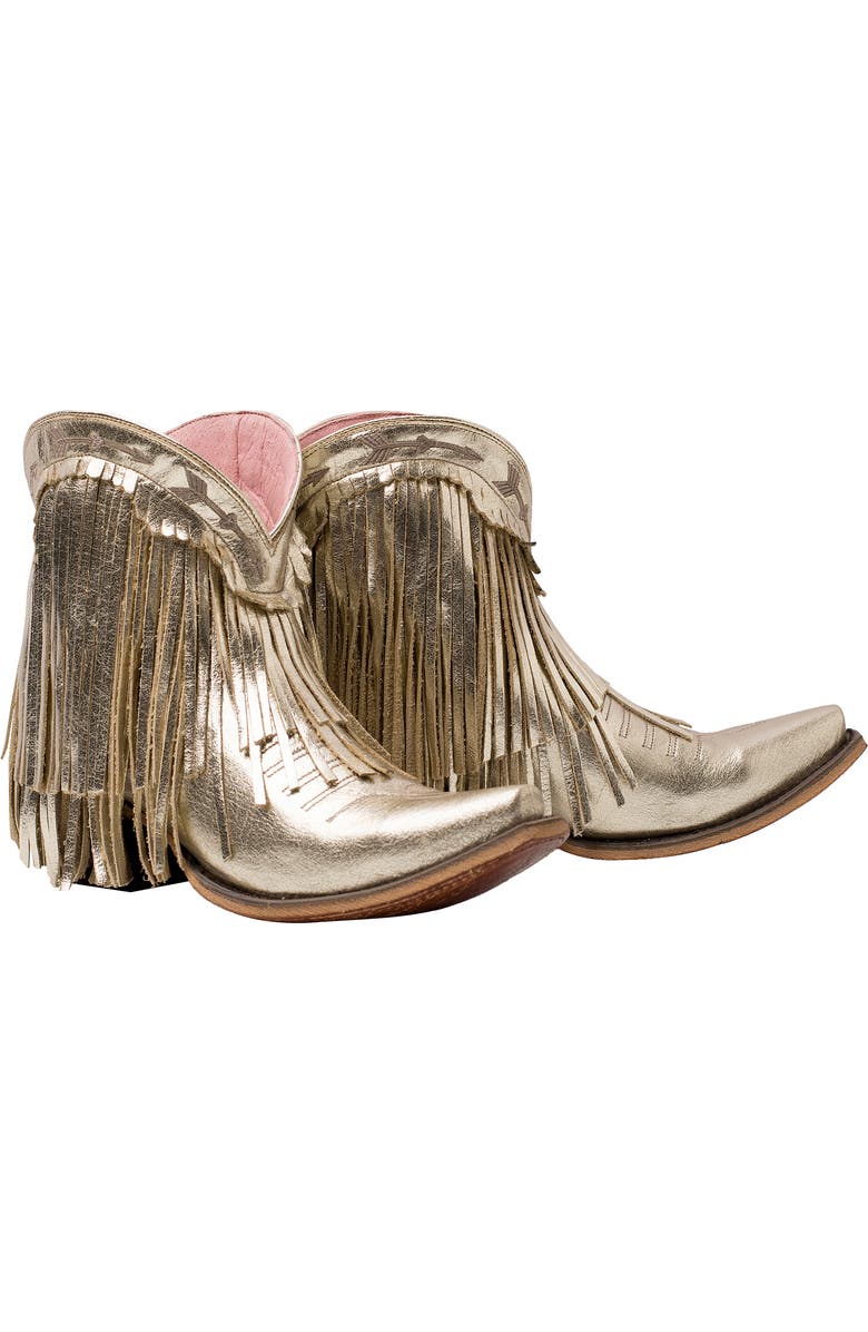 Lane Boots x Junk Gypsy Spitfire Fringe Bootie, Alternate, color,