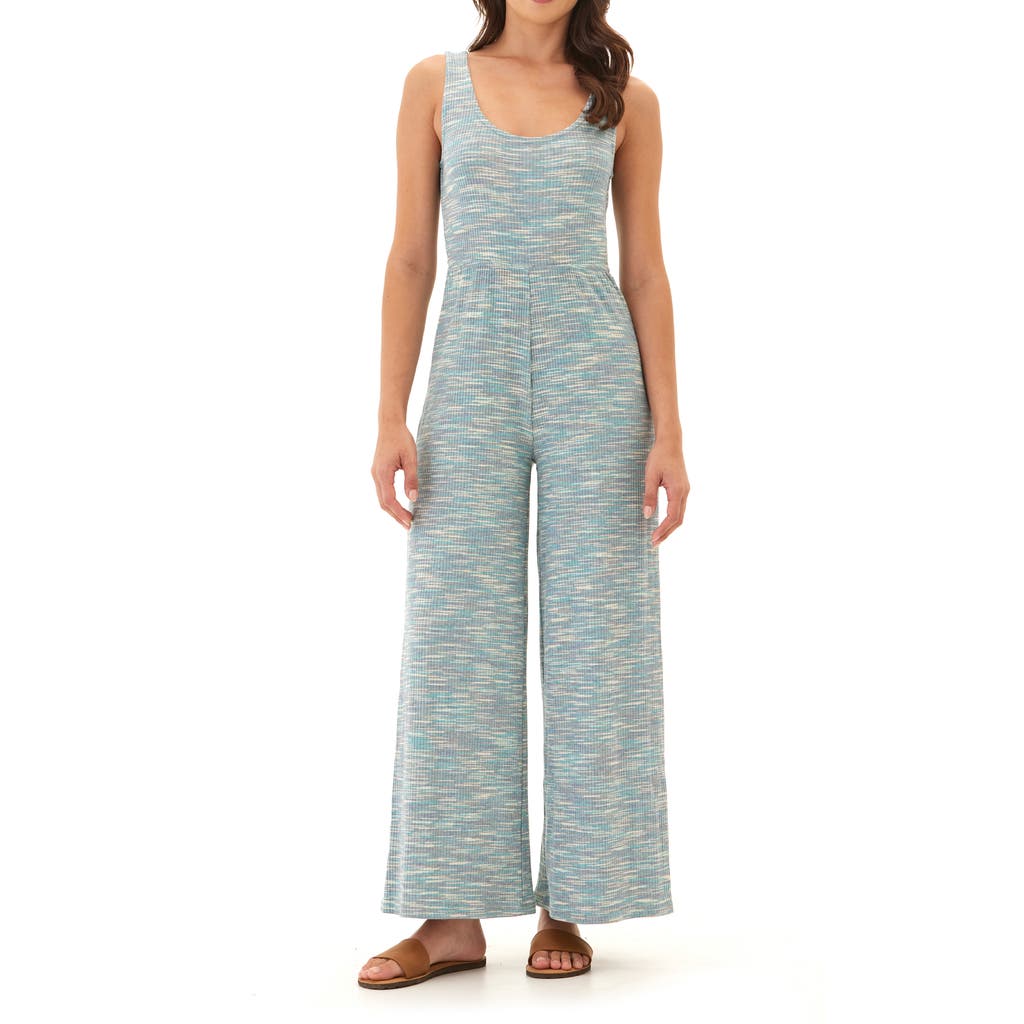 Threads 4 Thought Ayesha Marble Reversible Wide Leg Rib Jumpsuit