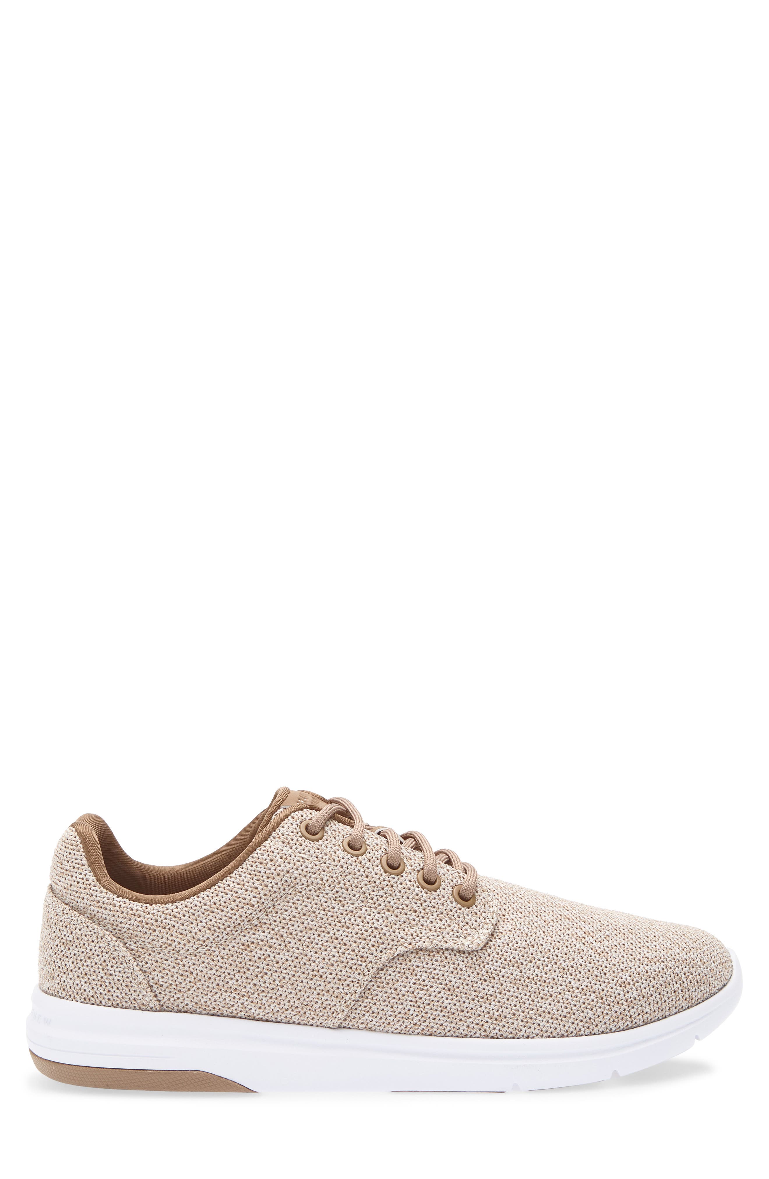 TravisMathew The Daily II Knit Sneaker, Alternate, color, Heather Natural