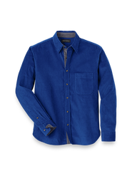 Paul Fredrick Slim Fit Cotton Corduroy Casual Shirt