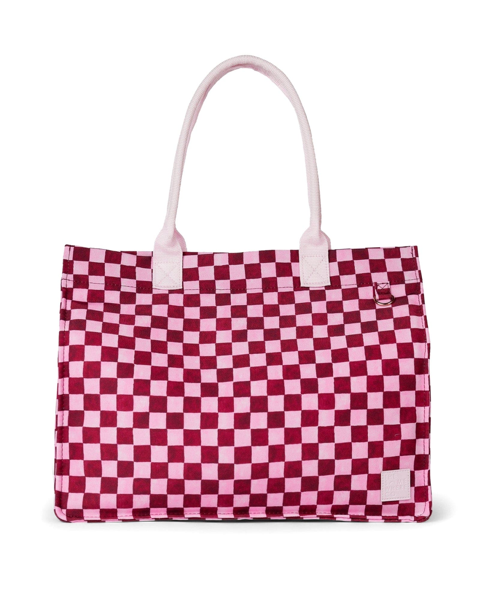The Somewhere Co Crimson Haze Ultimate Tote Bag, Main, color, Crimson Haze