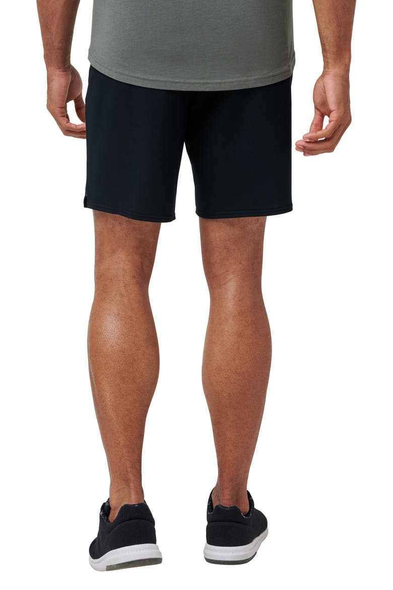 Fibercloud Drawstring Shorts, Alternate, color, BLACK
