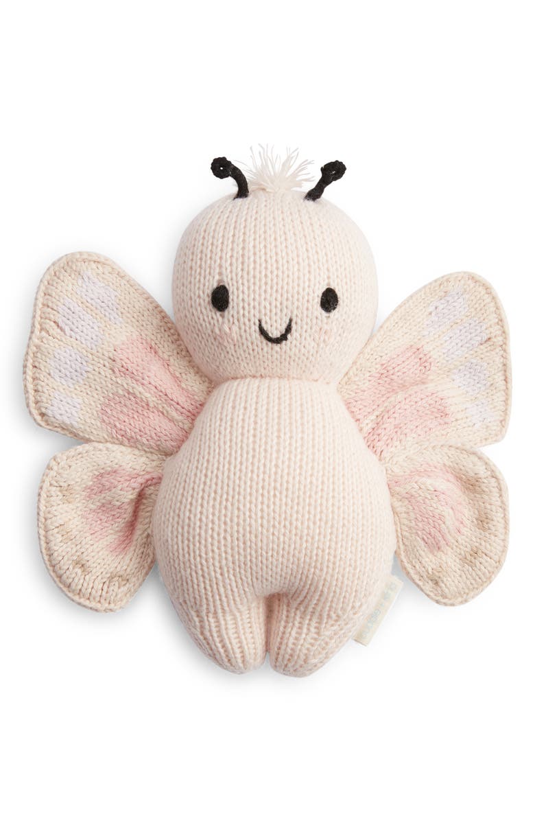 cuddle+kind Butterfly Stuffed Animal, Alternate, color, Pink