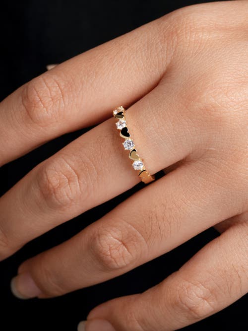 Devata Sweet Heart Ring In Gold