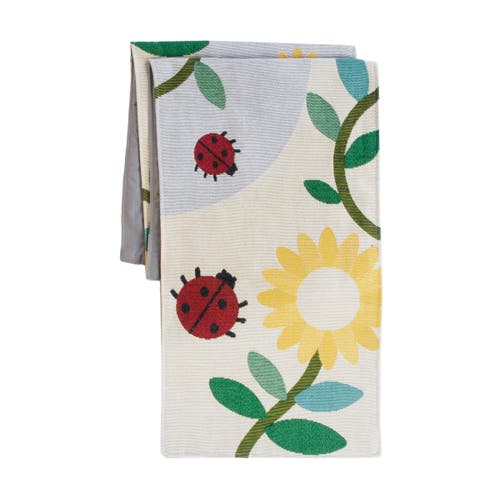 Kaplan Early Learning Company Bugs And Buds Decorative Runner In Multi