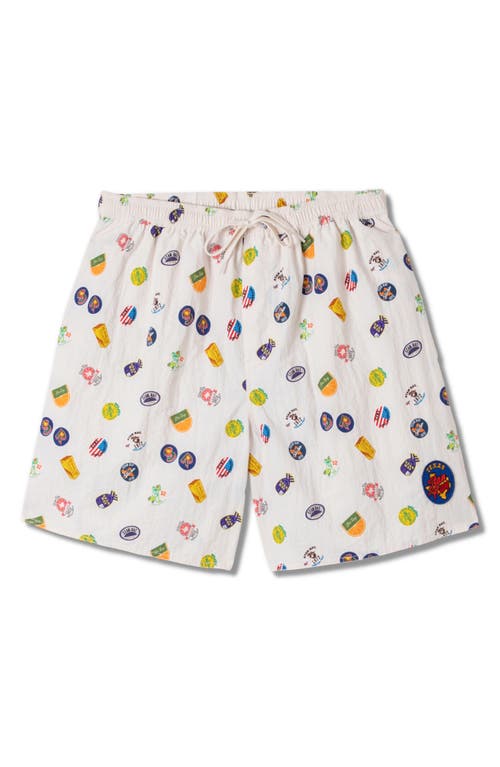 Stan Ray Miki Shorts In Aop Fruit Print