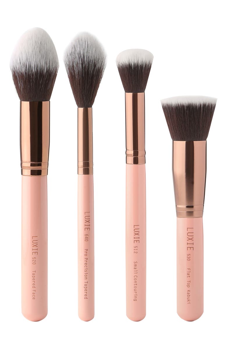 Luxie Powder Contour Brush Set, Main, color, 