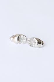 Classicharms Lexi Crystal Seashell Stud Earrings
