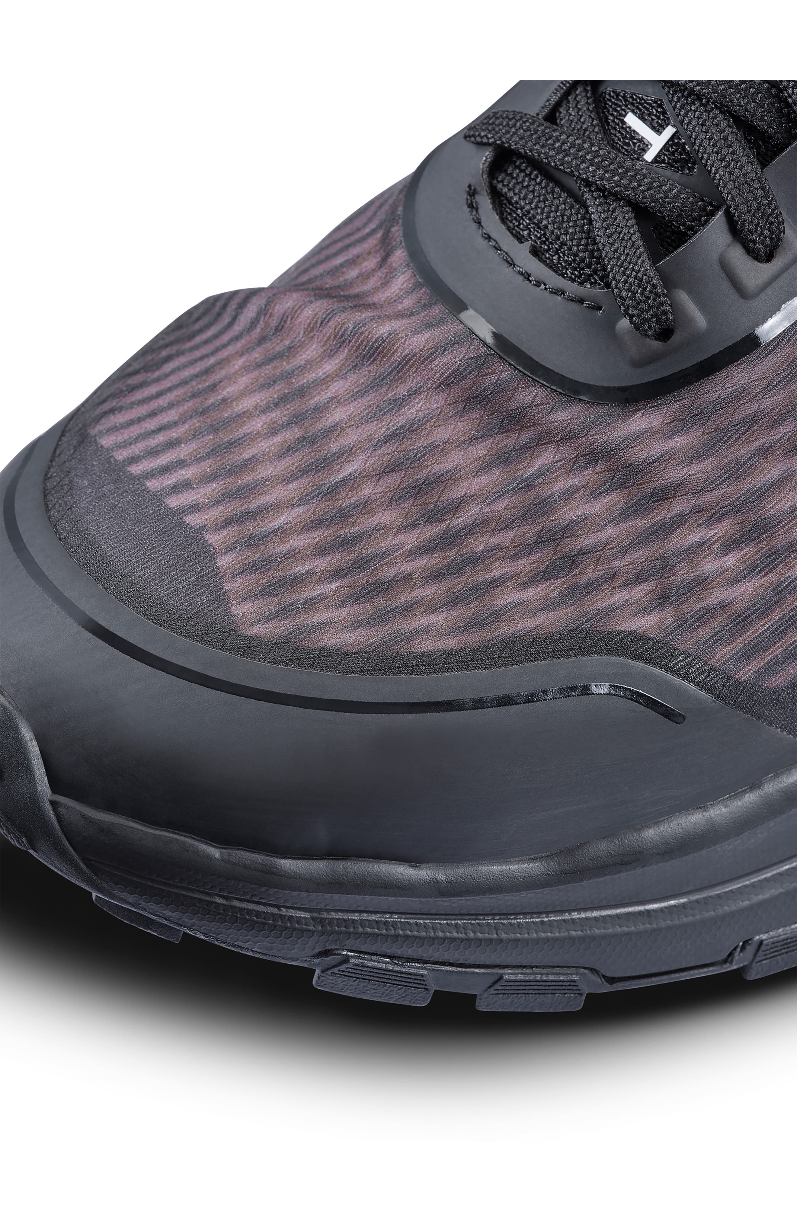 Craft Pure Trail Pro Running Shoe, Alternate, color, Black/ White