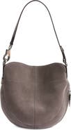 Lemaire Quiver Clip Suede Hobo Bag