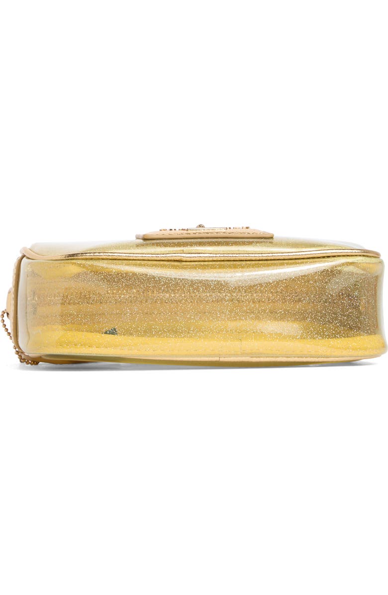 Kurt Geiger London Chiswick Vinyl Camera Crossbody Bag, Alternate, color, Gold