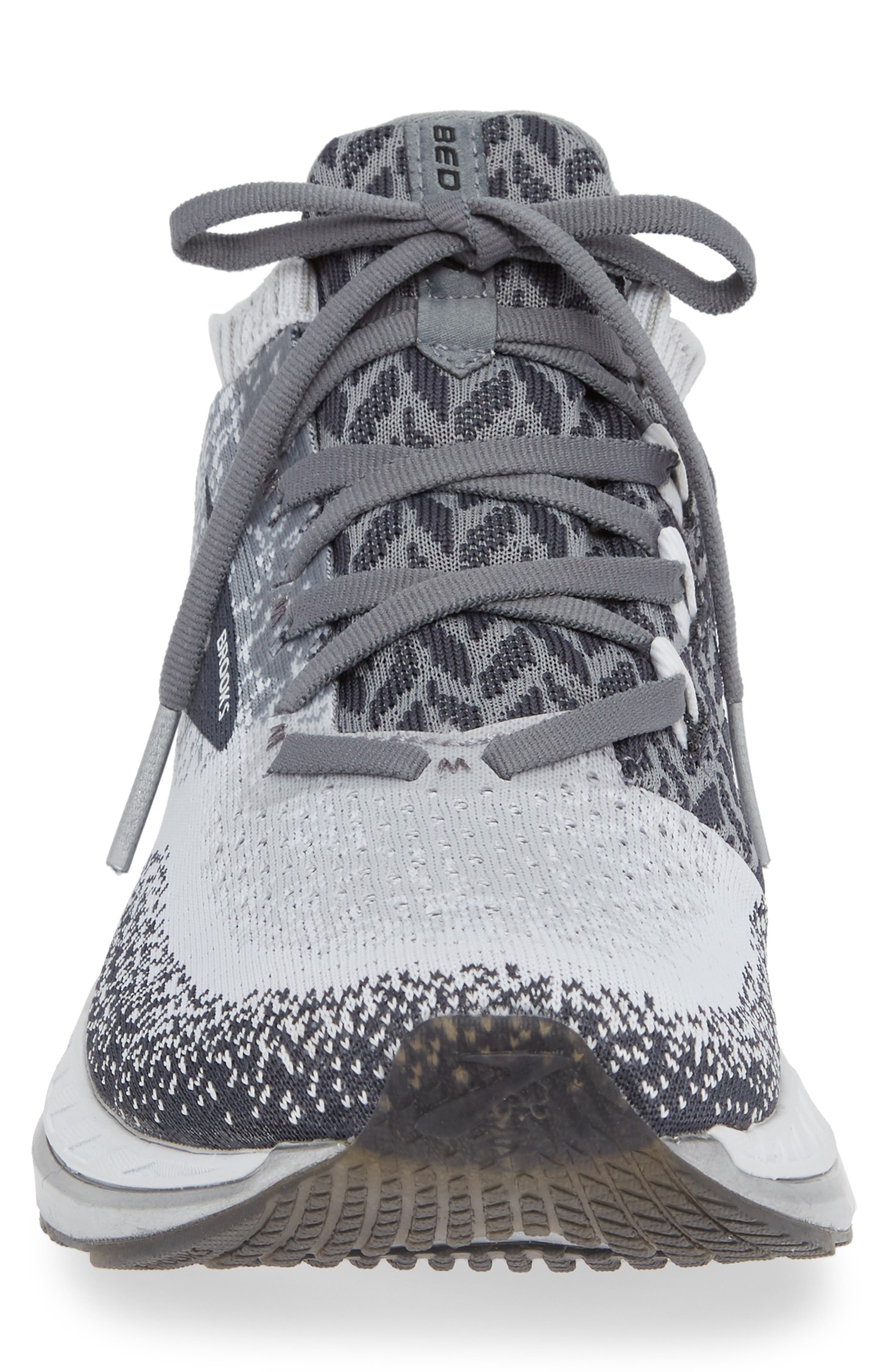 Bedlam Running Shoe, Alternate, color, GREY/ WHITE/ EBONY