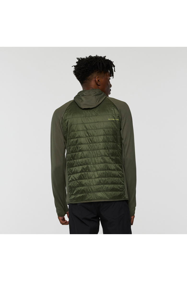 Capa Hybrid Insulated Hooded Jacket - Men's, Alternate, color, Fatigue